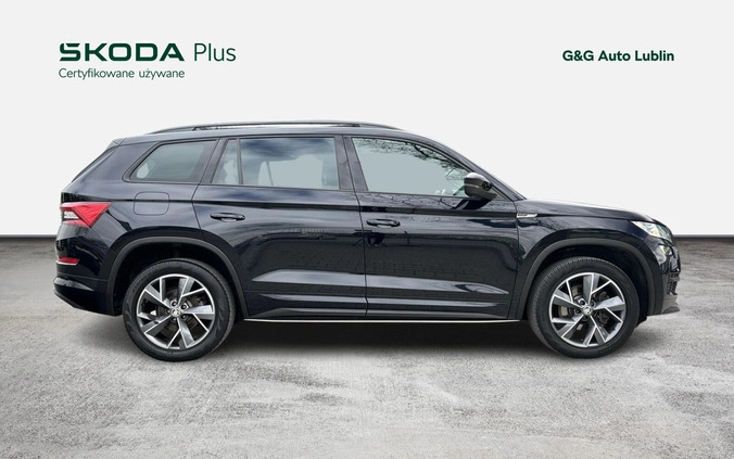 Skoda Kodiaq cena 149900 przebieg: 84841, rok produkcji 2020 z Jelenia Góra małe 631